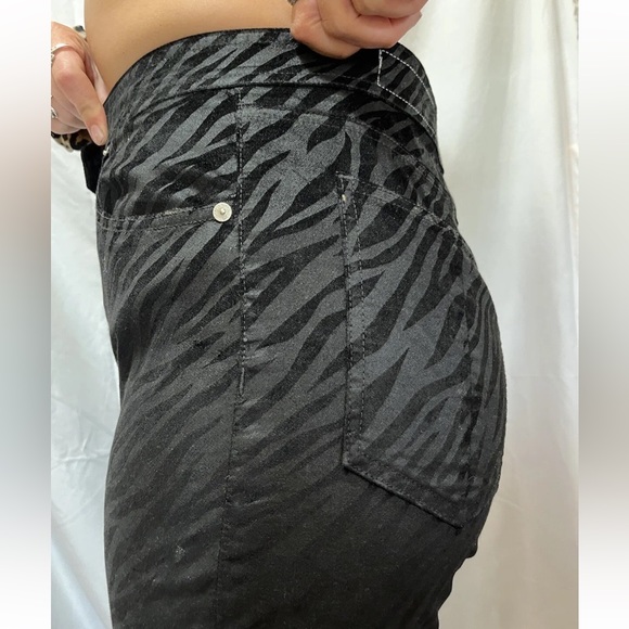 Rag & Bone black zebra pants - Picture 5 of 9